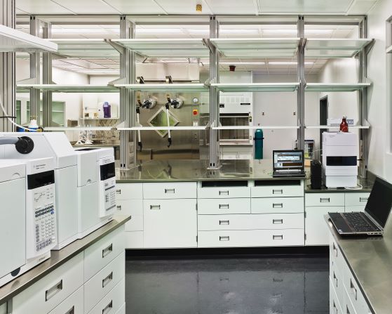 Laboratory Kewaunee Alpha System Stainless Steel.