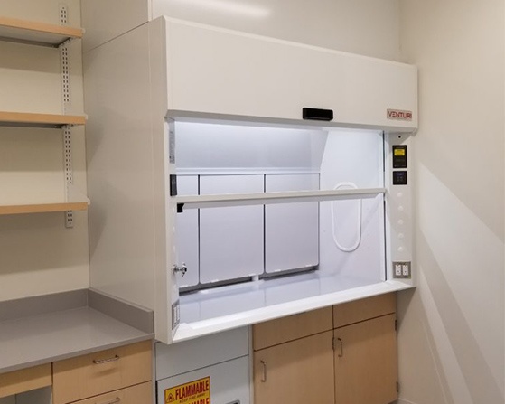 Kewaunee Scientific Venturi Air Fume Hood.