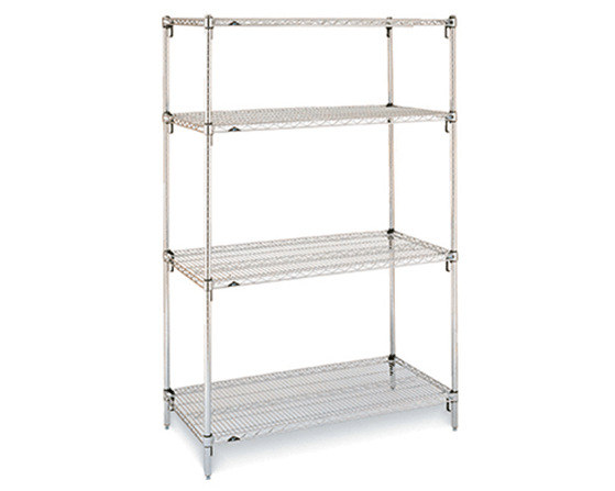 Laboratory Wire Shelving.